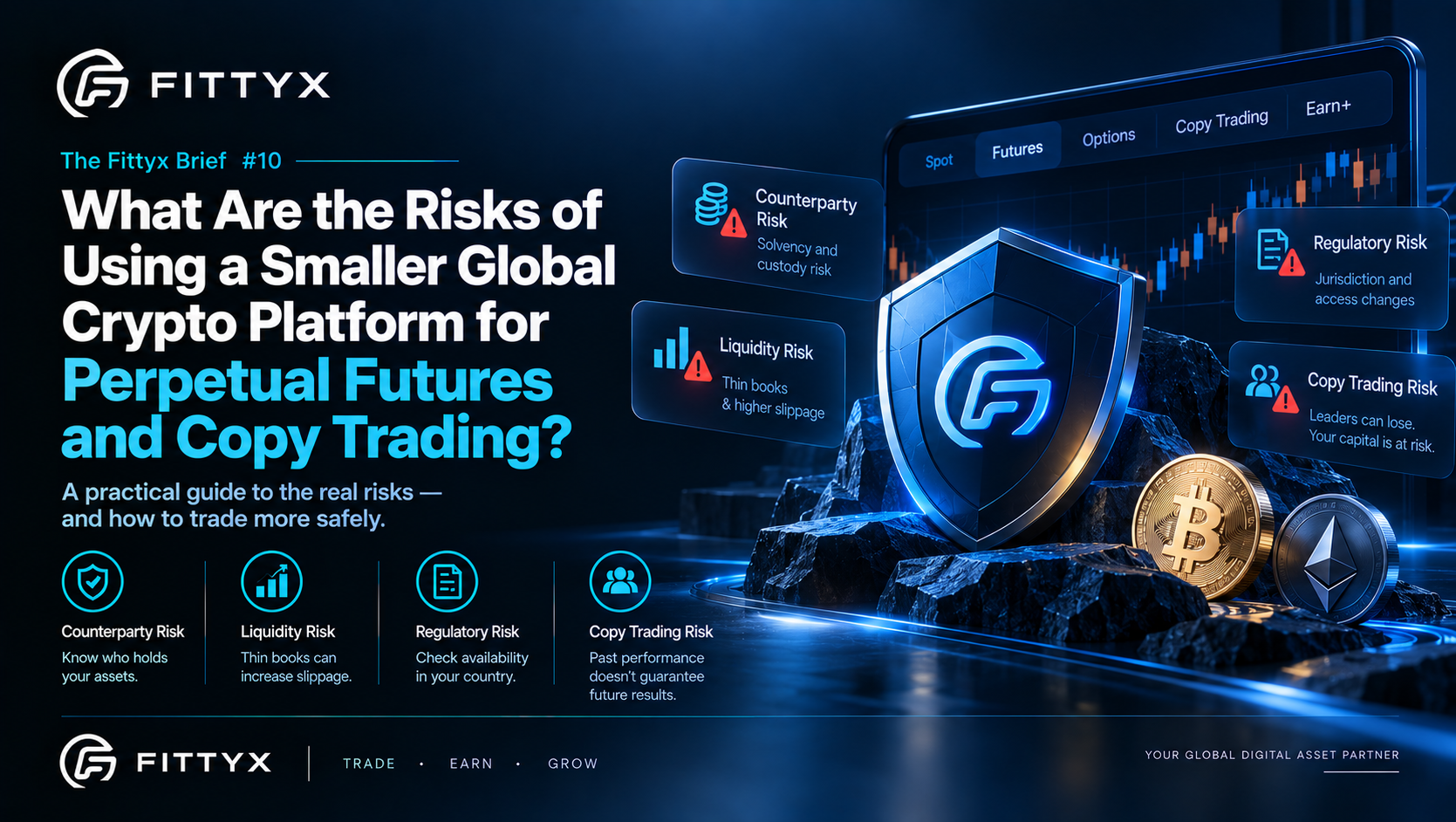 What Are the Risks of Using a Smaller Global Crypto Platform for Perpetual Futures and Copy Trading? A Practical Guide (2026)